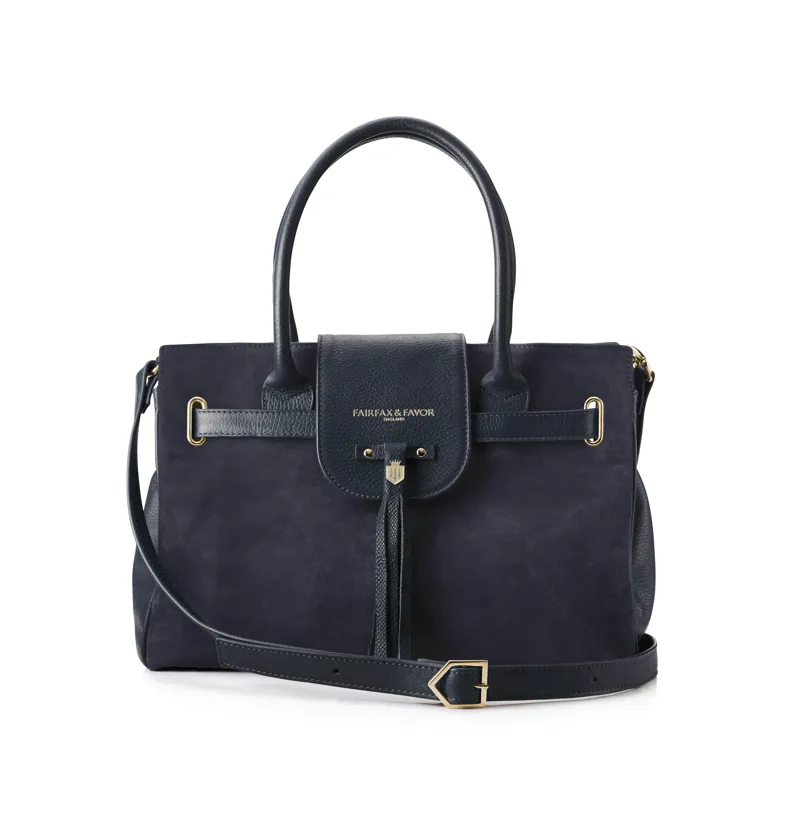 Fairfax and Favor Windsor Bag Navy